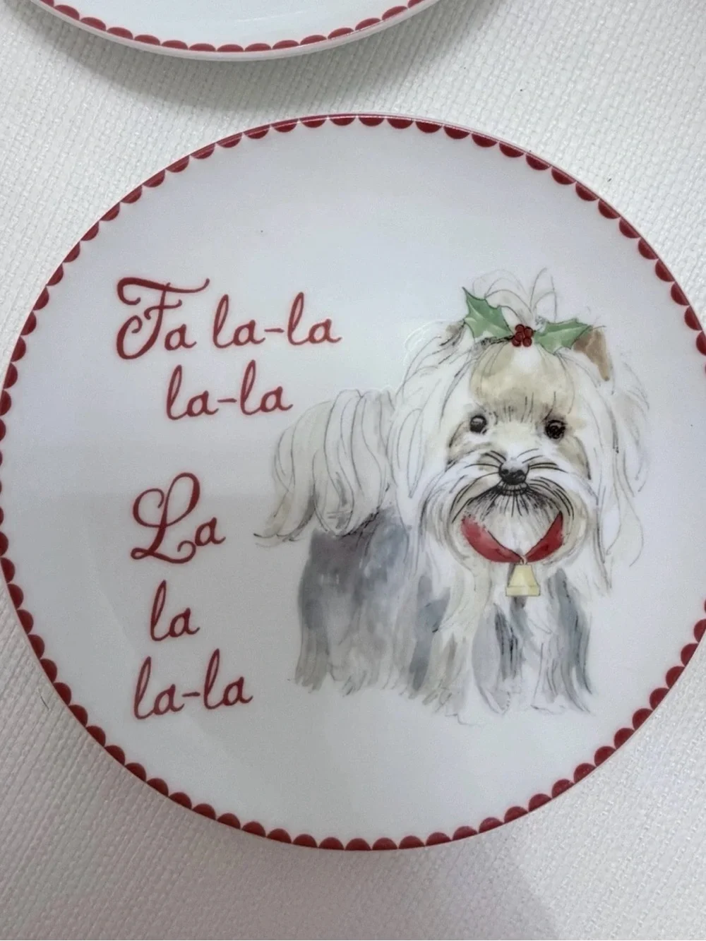 Pier 1 , Holiday appetiser plates Set of 4